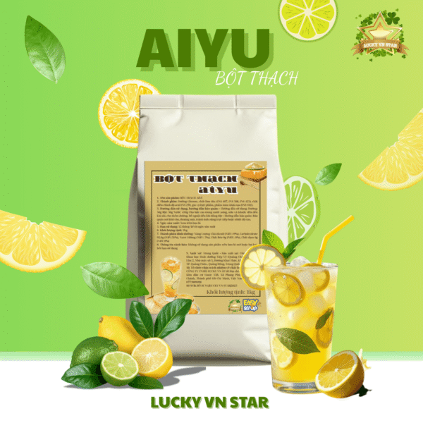 Bột thạch Aiyu Chanh (1kg)